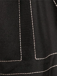 Silk Pajama Shorts Monogram Print