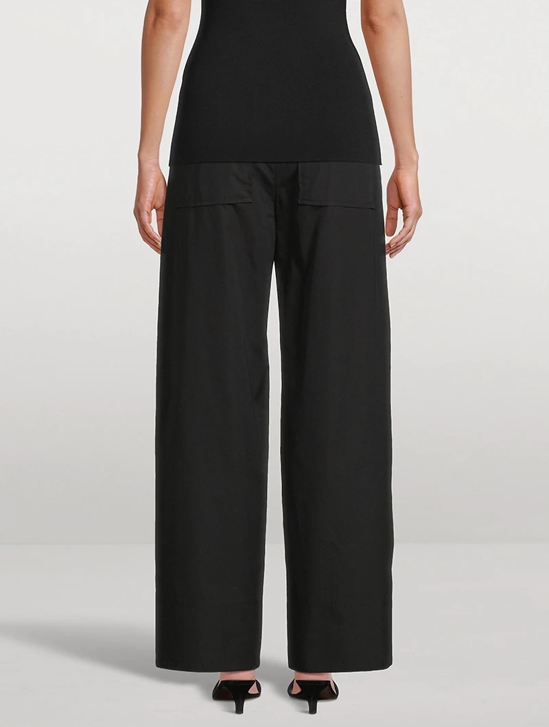 Twisted-Seam Trousers