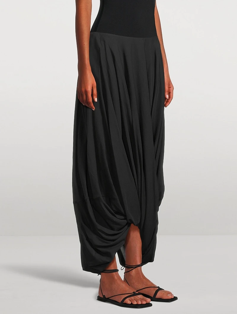 Cocoon Maxi Skirt