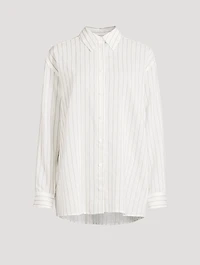 Classic Shirt Stripe Print