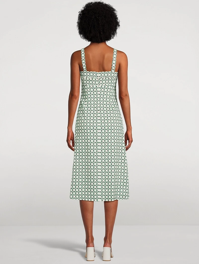 Colleen Printed Midi Dress