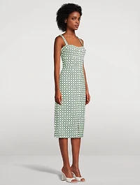 Colleen Printed Midi Dress
