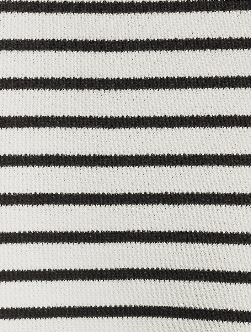 Hovey Long-Sleeve Striped Top