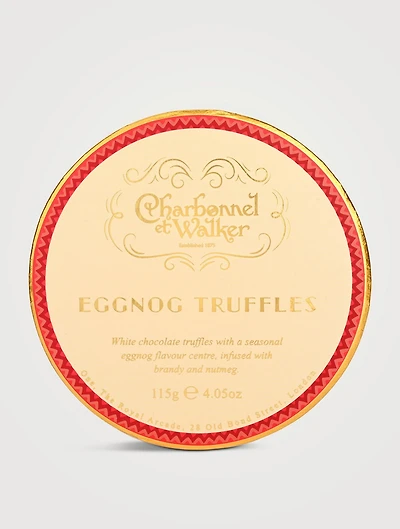 Eggnog Truffles
