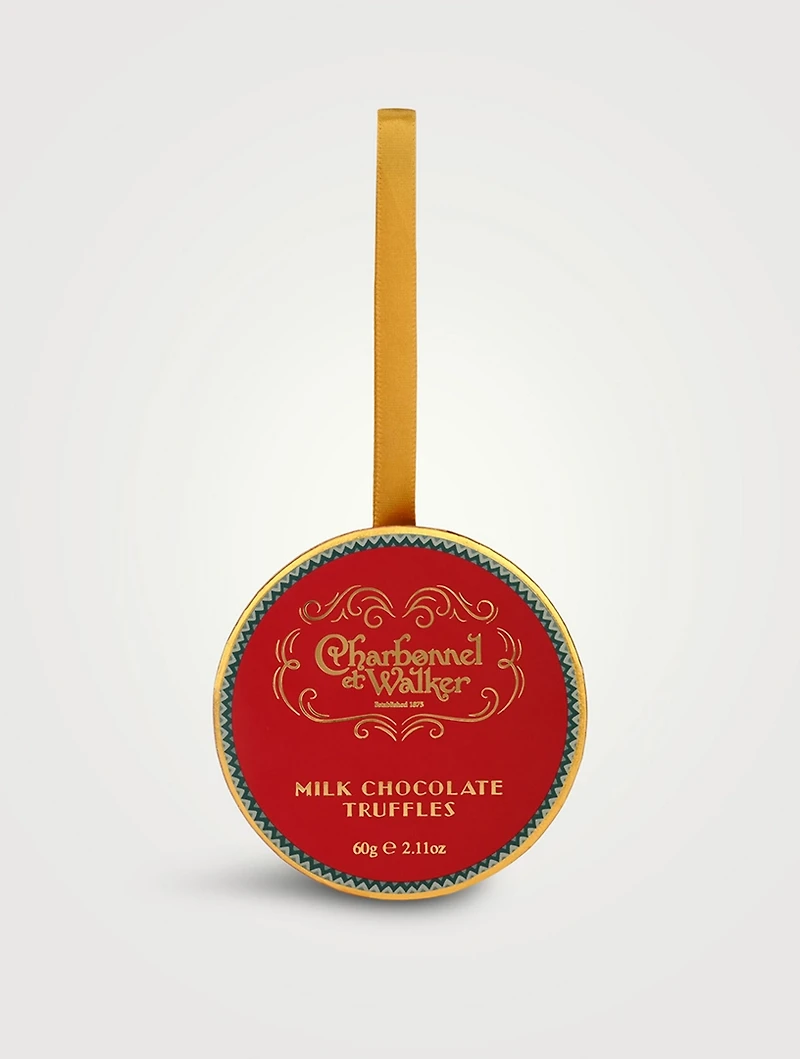 Milk Chocolate Truffle Ornament