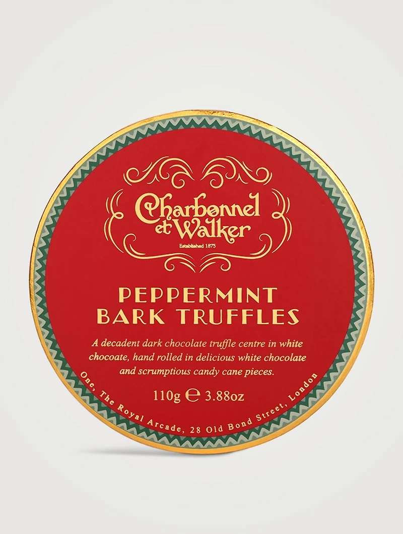 Peppermint Bark Truffles