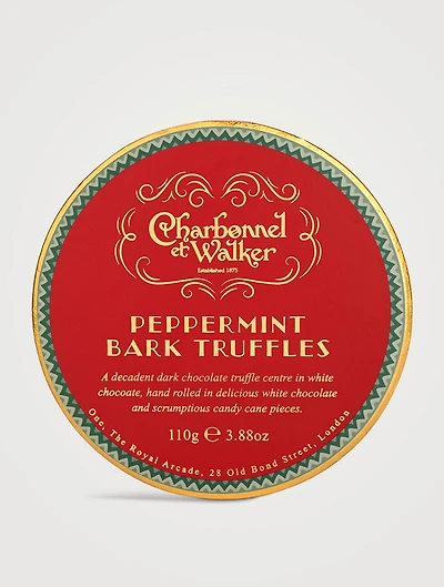 Peppermint Bark Truffles