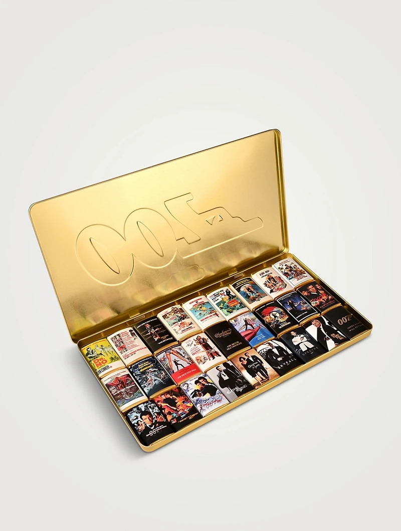 James Bond 007 Mini Chocolate Bars Box