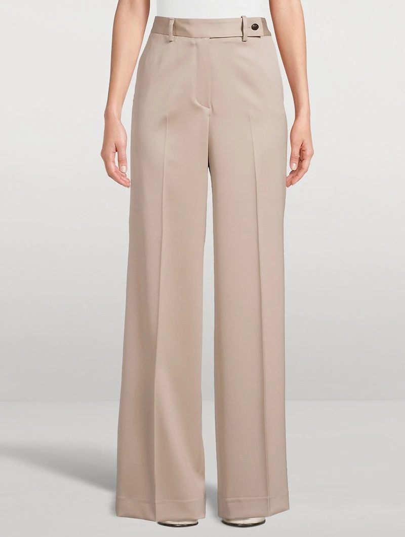 Wide-Leg Trousers