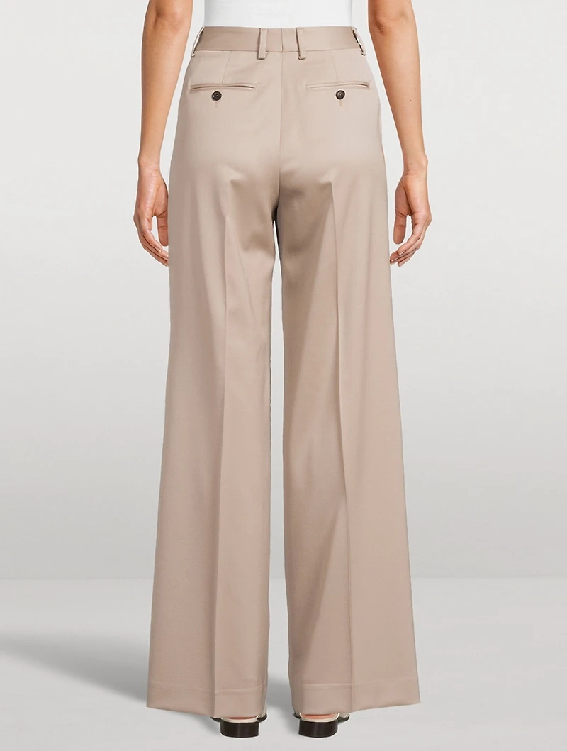 Wide-Leg Trousers