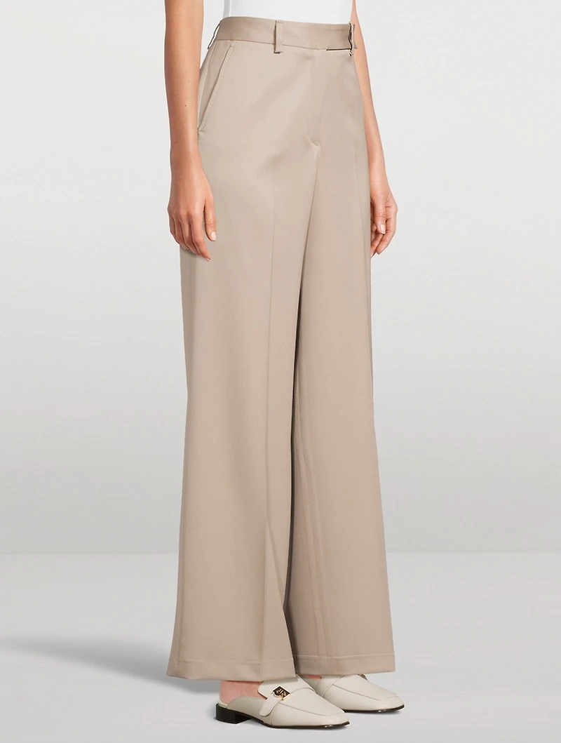 Wide-Leg Trousers