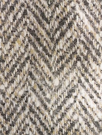 Herringbone Silk Wrap Dress