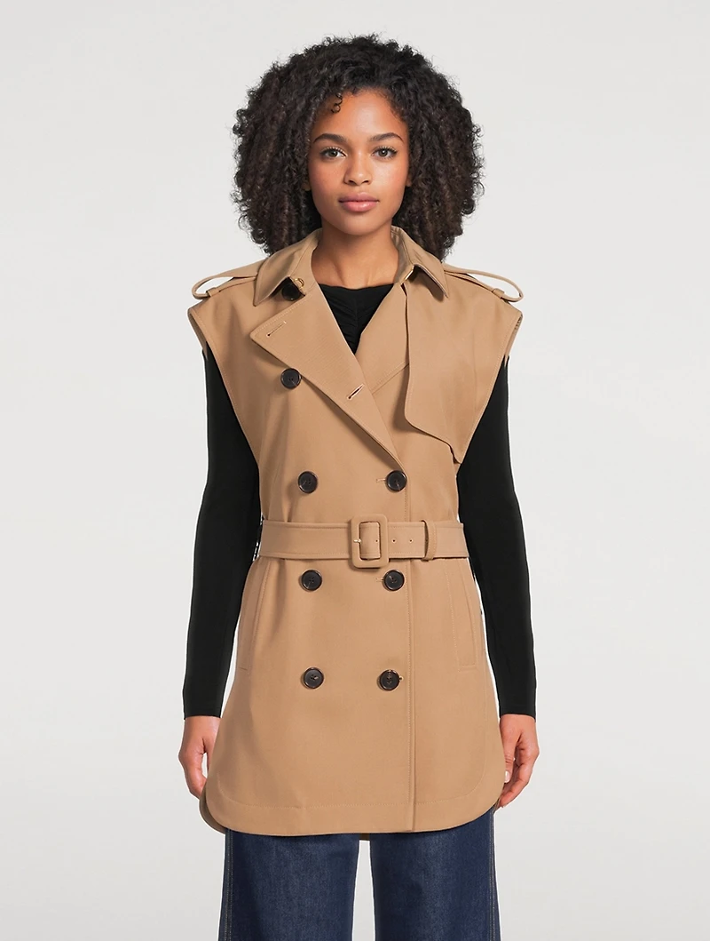 Willmott Belted Trench Vest