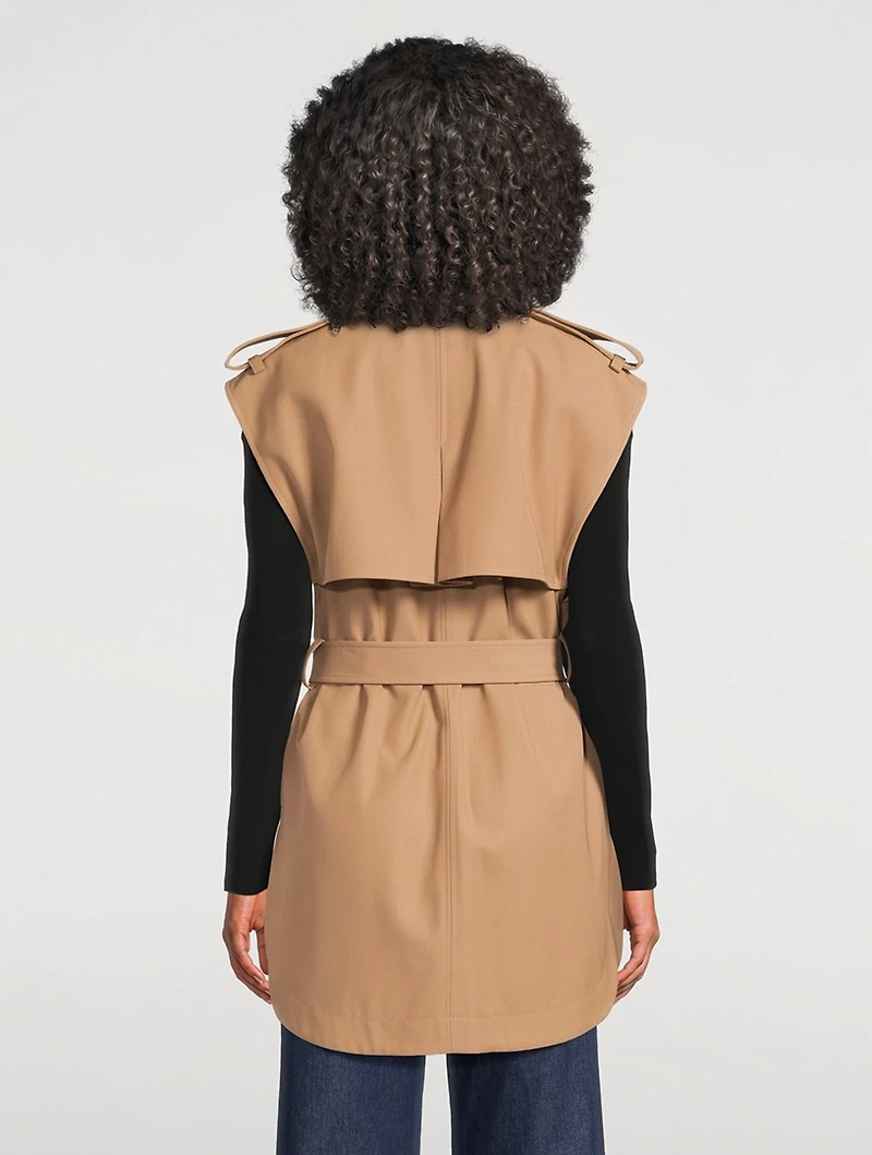 Willmott Belted Trench Vest