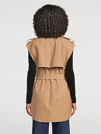 Willmott Belted Trench Vest