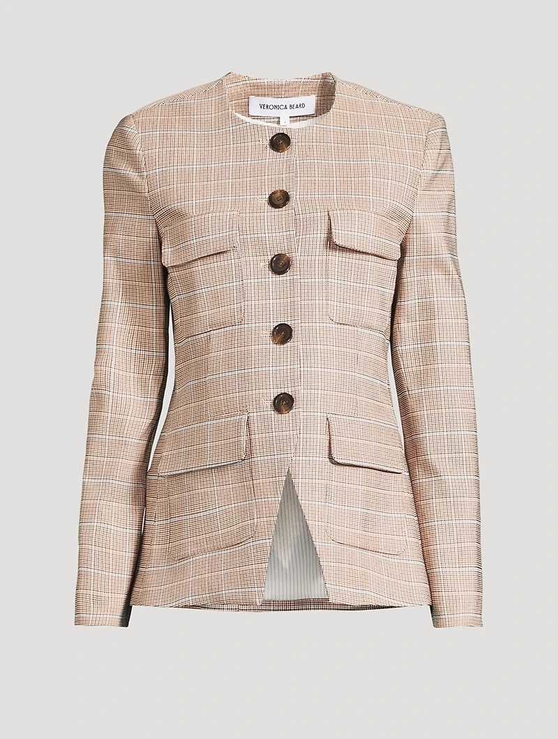 Orrin Jacket Plaid Print