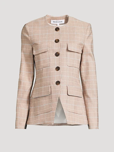Orrin Jacket Plaid Print