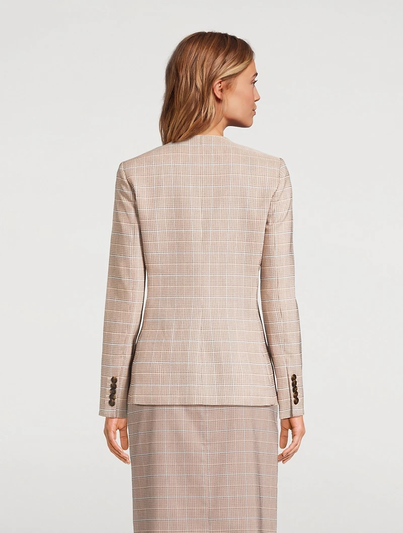 Orrin Jacket Plaid Print