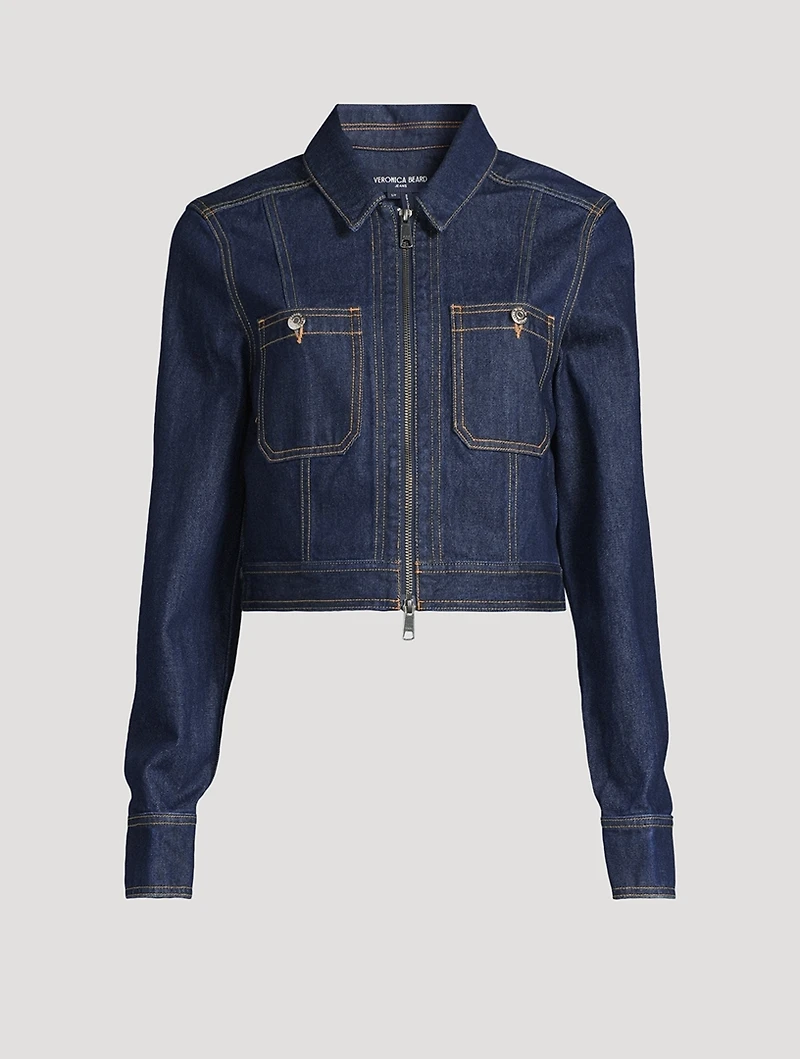 Patty Cropped Denim Jacket