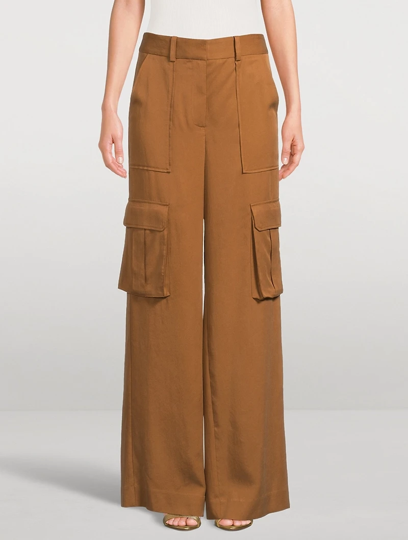 Saul Wide-Leg Cargo Pants