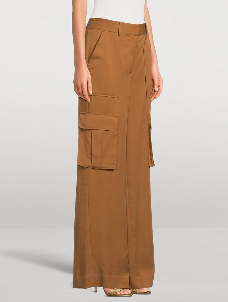 Saul Wide-Leg Cargo Pants