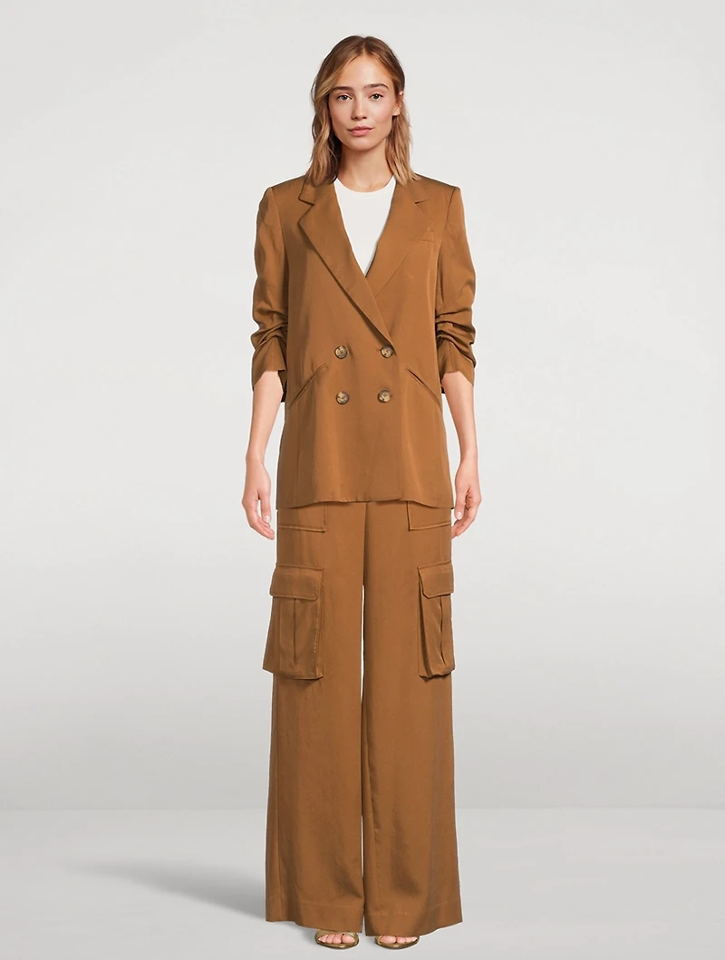 Saul Wide-Leg Cargo Pants
