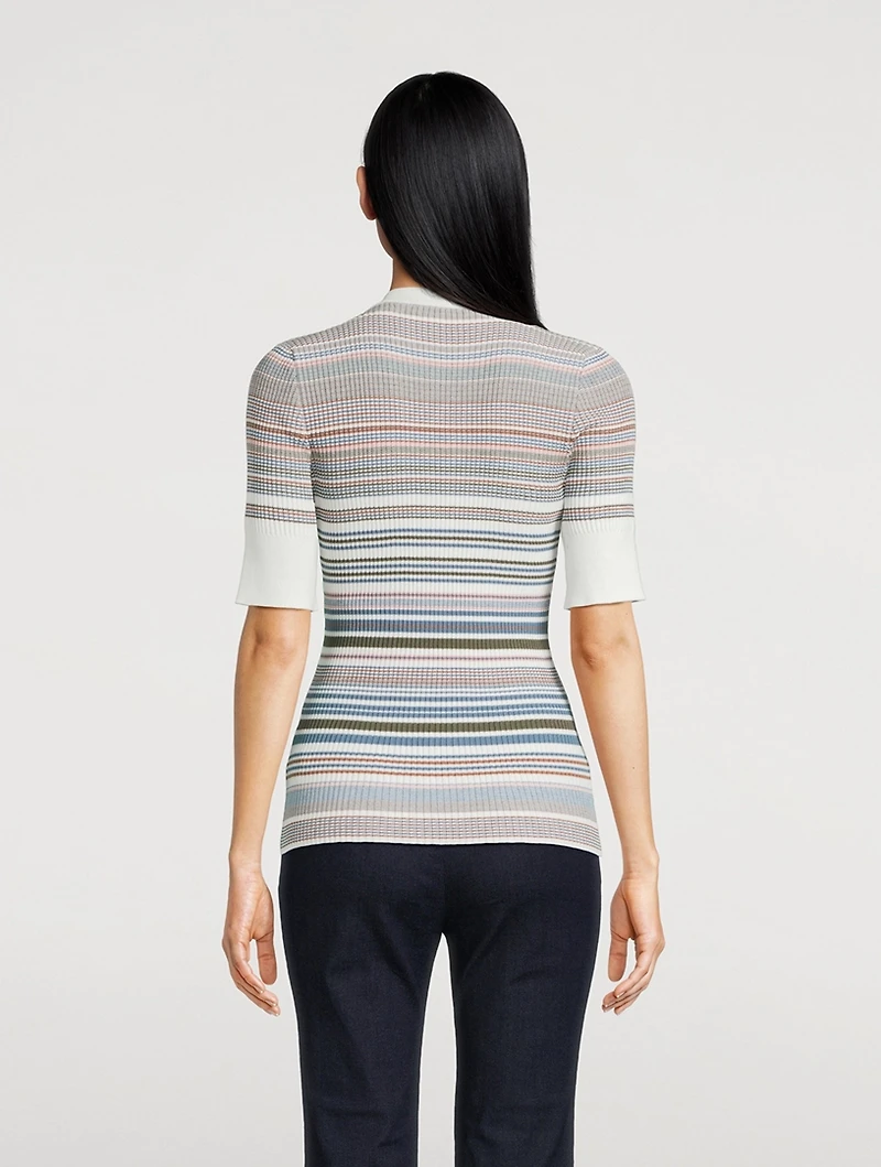Fawne Ribbed Cardigan