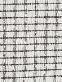 Smocked T-Shirt Check Print