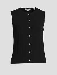 Sleeveless Cardigan