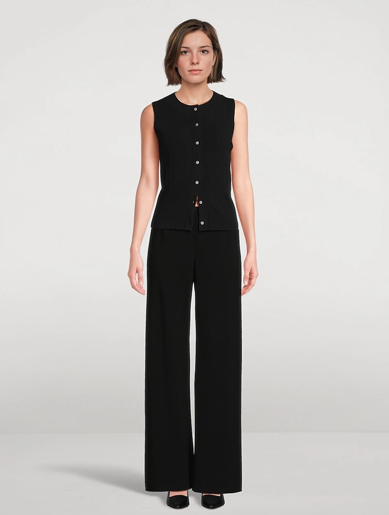 Sleeveless Cardigan