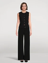 Sleeveless Cardigan