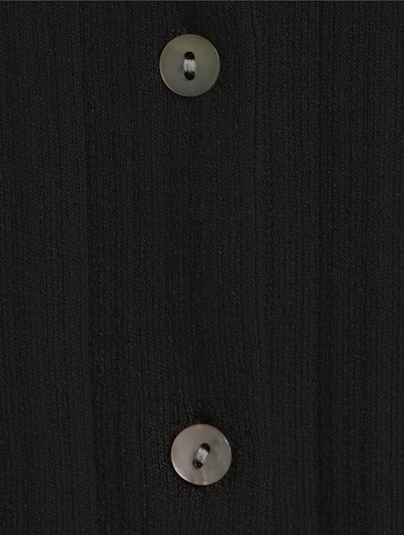 Sleeveless Cardigan