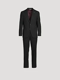 Wool Stretch Two-Piece Suit