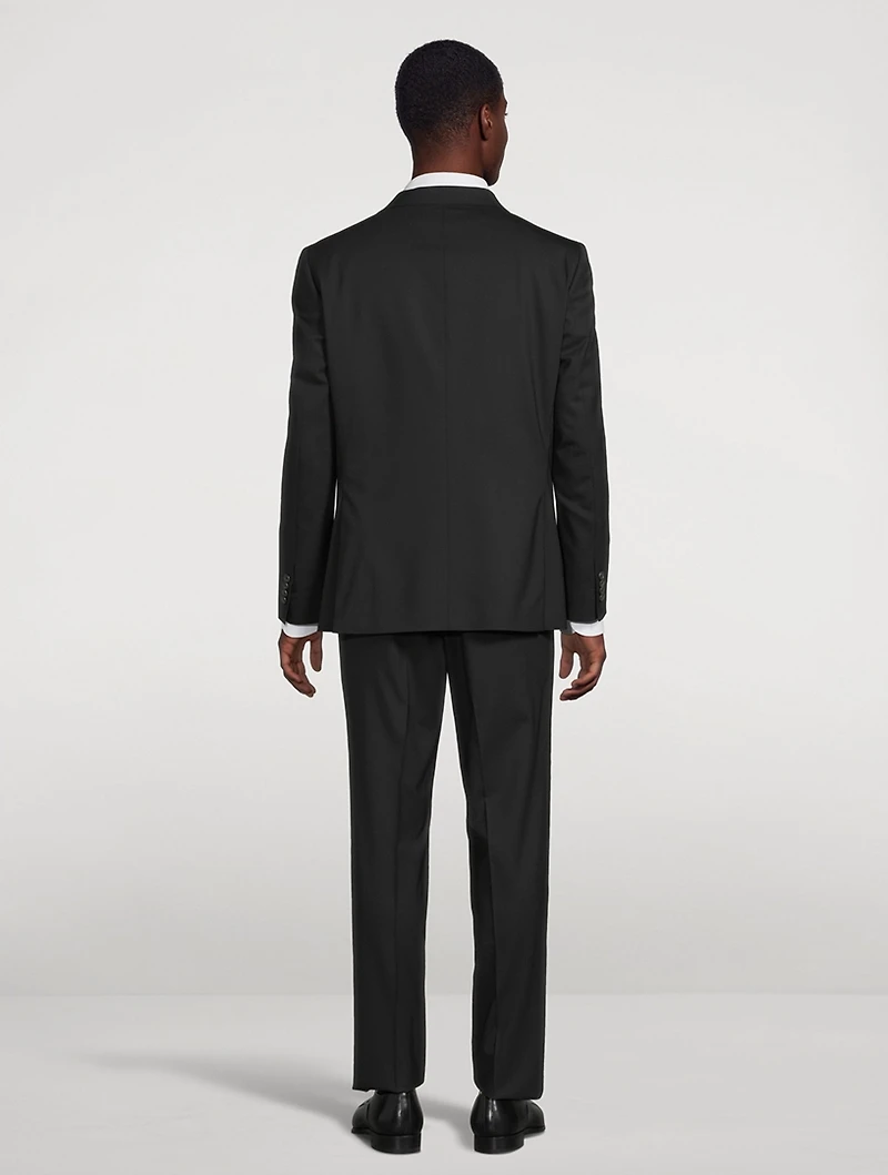 Wool Stretch Two-Piece Suit