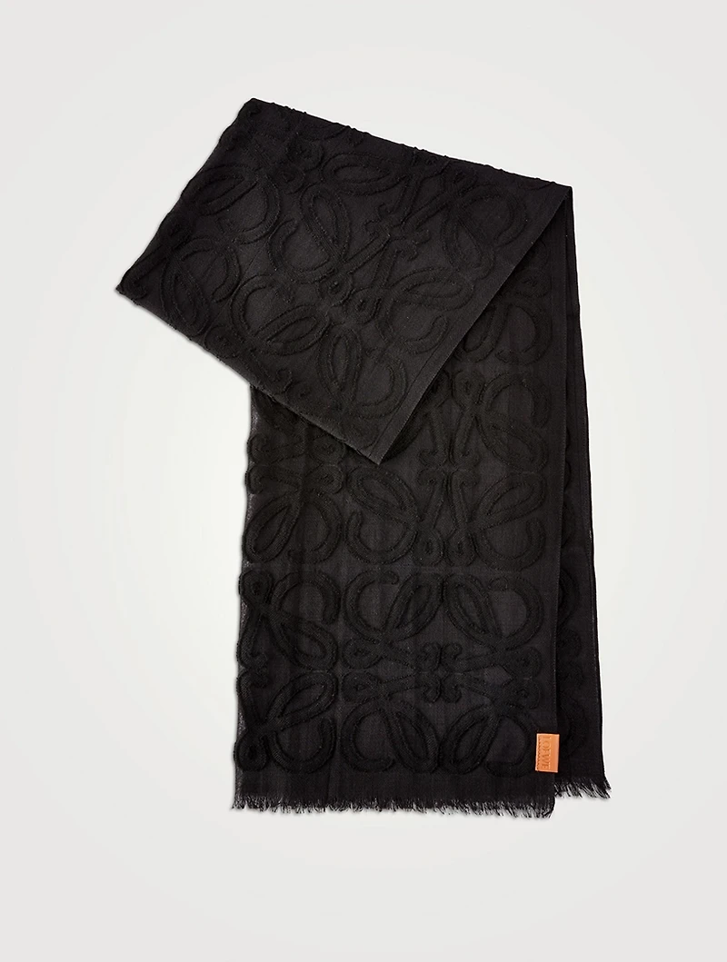 Wool And Silk Scarf