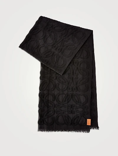 Wool And Silk Scarf