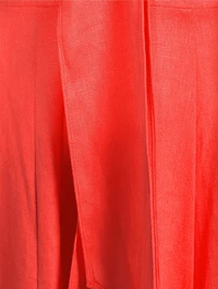 Crush Tie-Front Midi Dress
