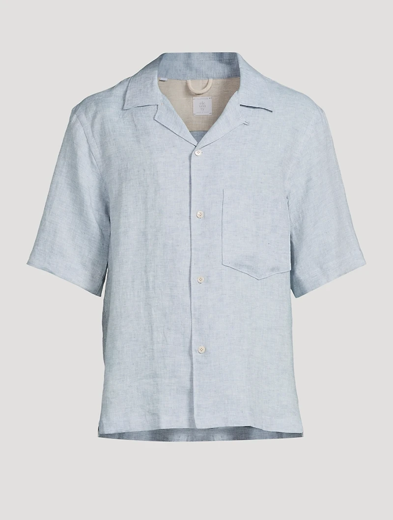 Linen Camp Shirt