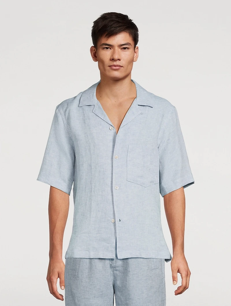 Linen Camp Shirt