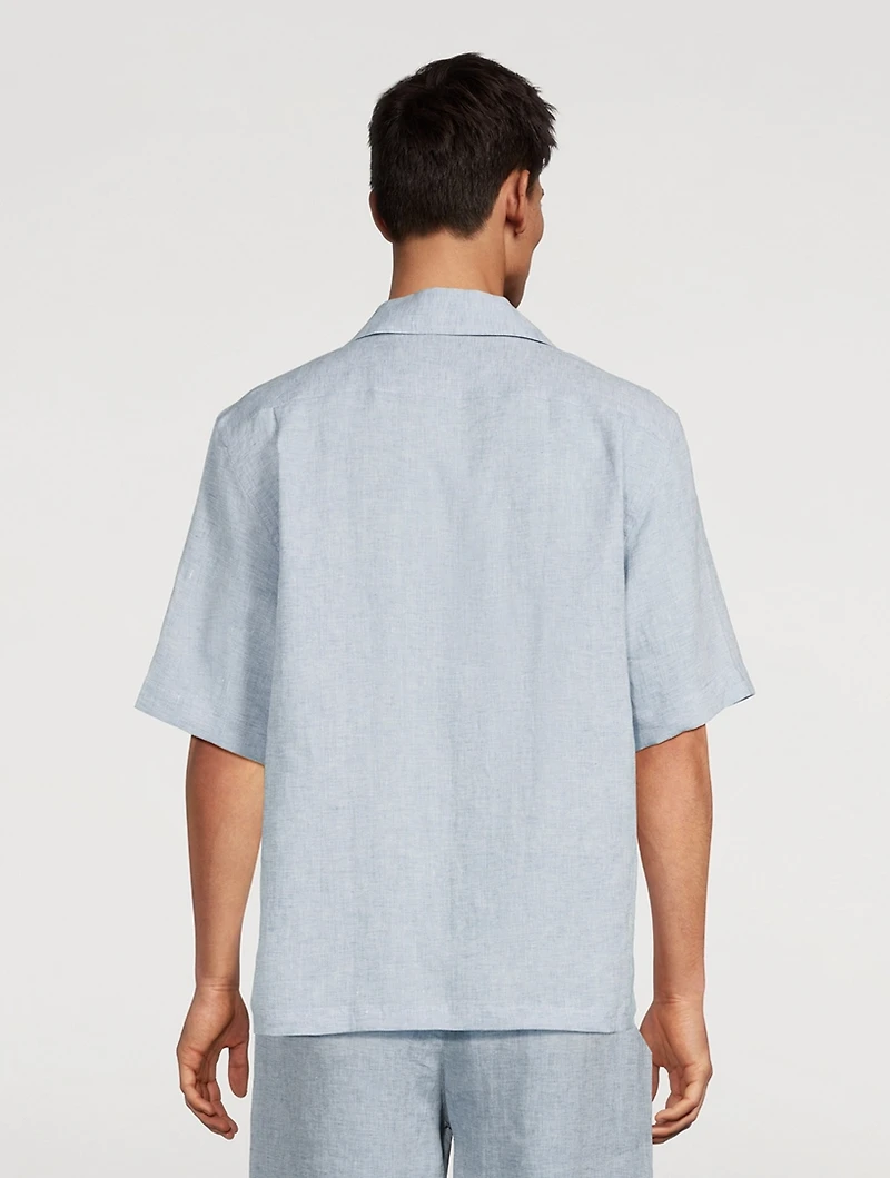 Linen Camp Shirt