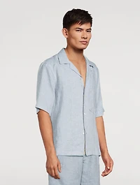 Linen Camp Shirt