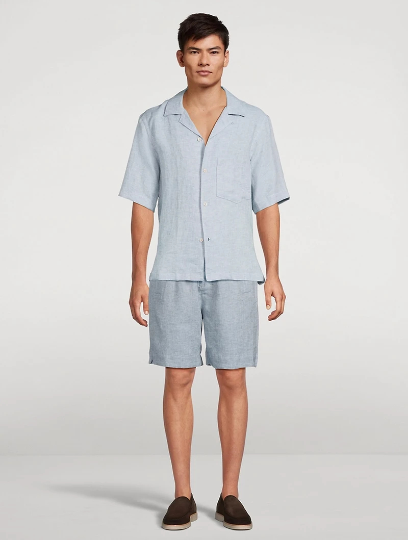 Linen Camp Shirt