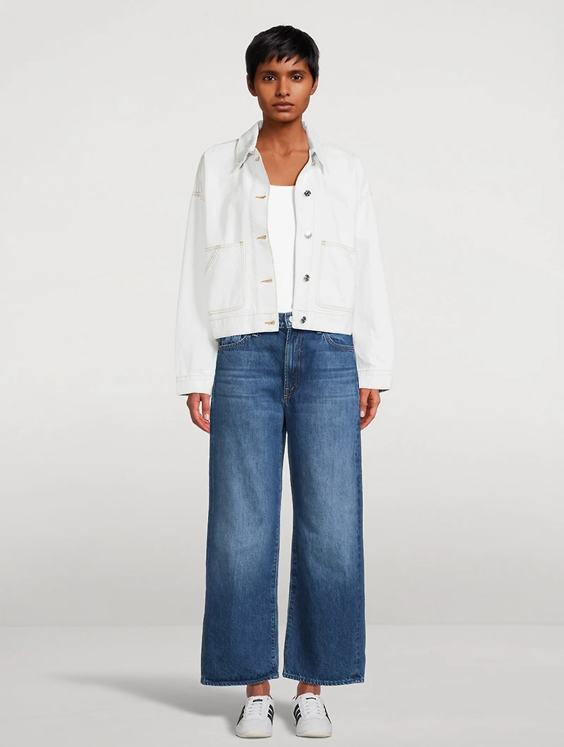 The Dodger Wide-Leg Ankle Jeans