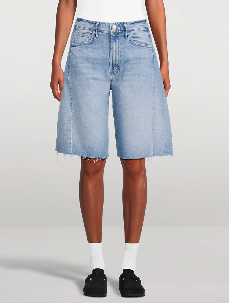 The Half-Pipe Denim Bermuda Shorts