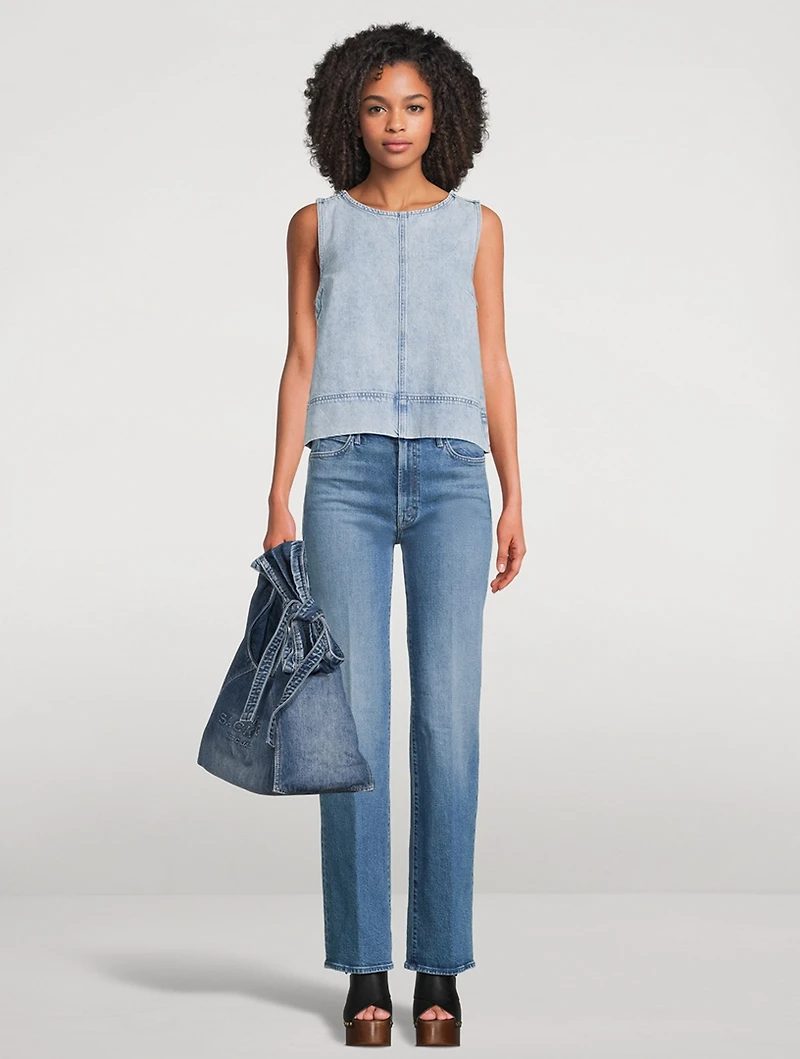 The Kick It Straight-Leg Jeans