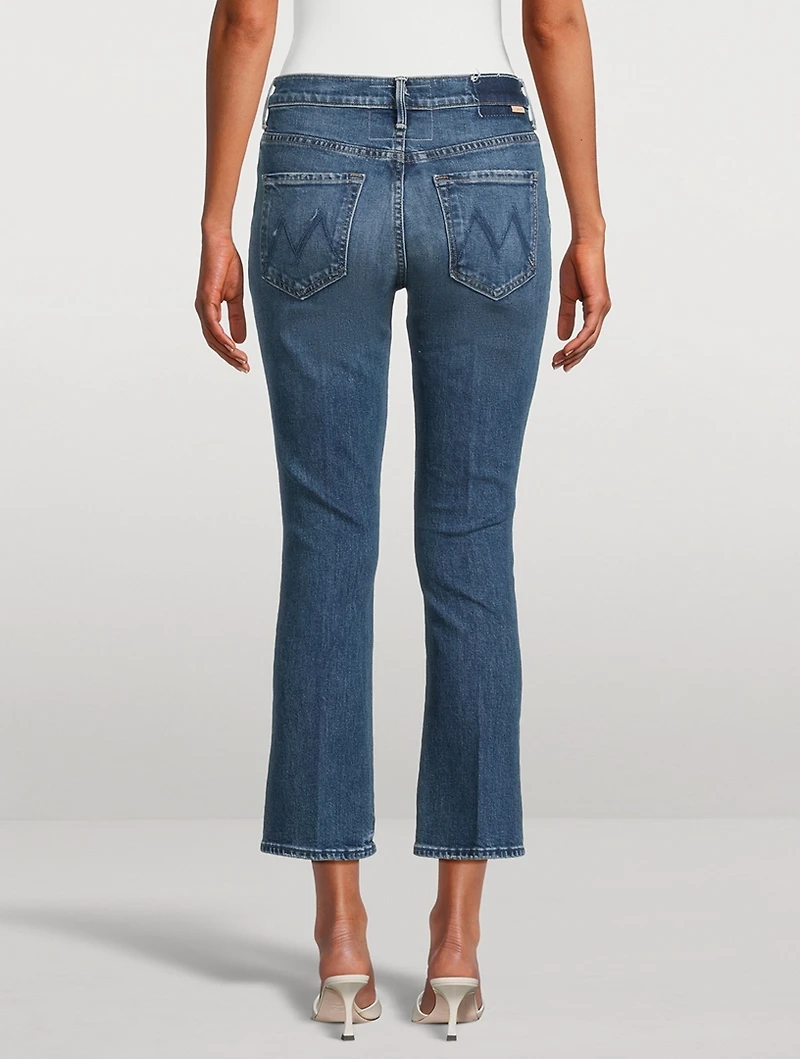 The Insider Bootcut Cropped Jeans