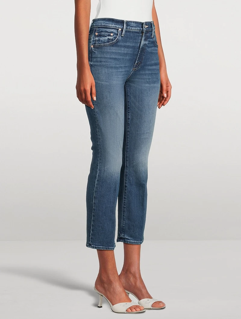 The Insider Bootcut Cropped Jeans