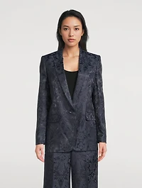 Paisley Jacquard Blazer