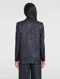 Paisley Jacquard Blazer