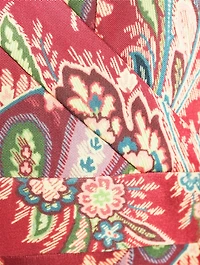 Wrap Dress Floral Paisley Print